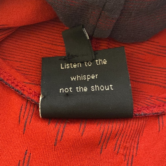 SpiritHouse Open Front Cardigan Women L Asymmetric Hem Textured Viscose Artsy - Picture 6 of 10